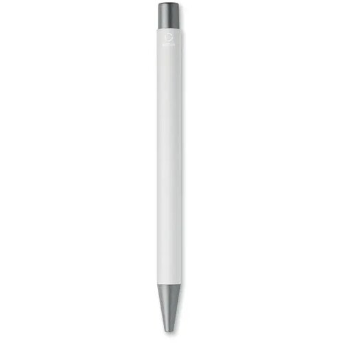 Gerecyclede aluminium balpen Nali wit