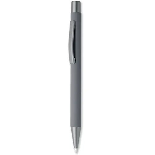 Gerecyclede aluminium balpen Nali steengrijs