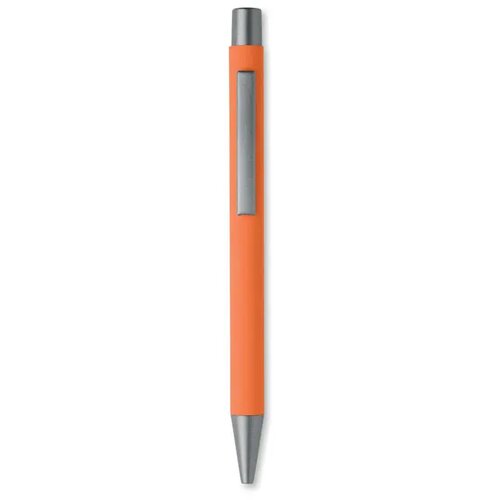 Gerecyclede aluminium balpen Nali oranje