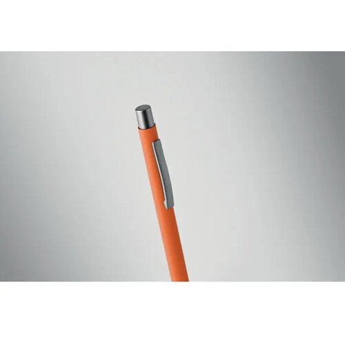Gerecyclede aluminium balpen Nali oranje