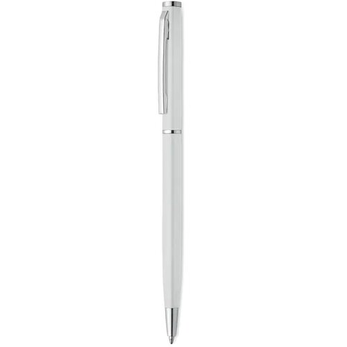 Gerecyclede aluminium balpen Nimes wit
