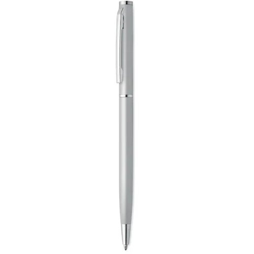 Gerecyclede aluminium balpen Nimes mat zilver