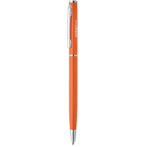 Gerecyclede aluminium balpen Nimes oranje