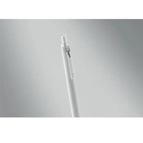 Gerecyclede aluminium balpen Nosta wit
