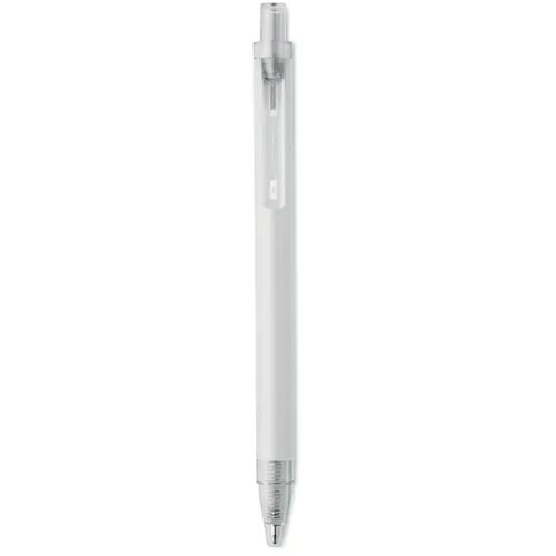 Gerecyclede aluminium balpen Nosta wit