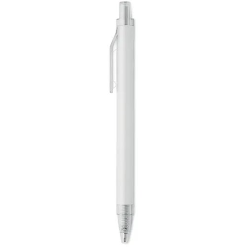 Gerecyclede aluminium balpen Nosta wit
