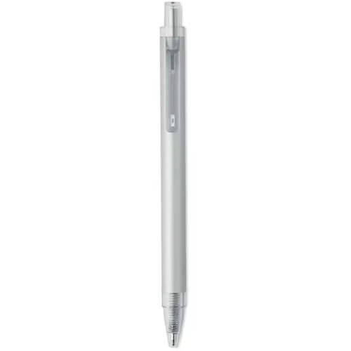 Gerecyclede aluminium balpen Nosta mat zilver