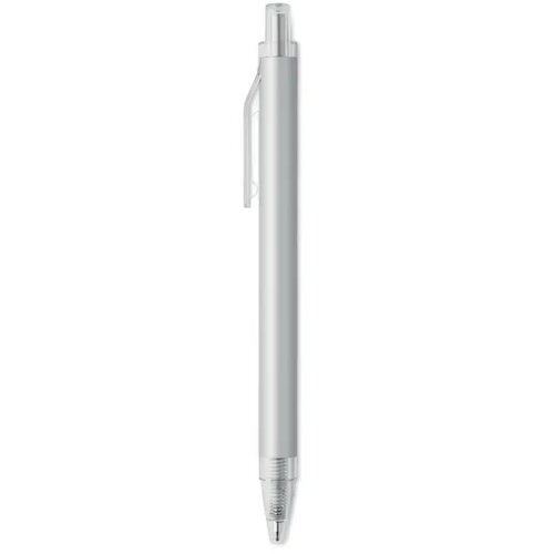 Gerecyclede aluminium balpen Nosta mat zilver