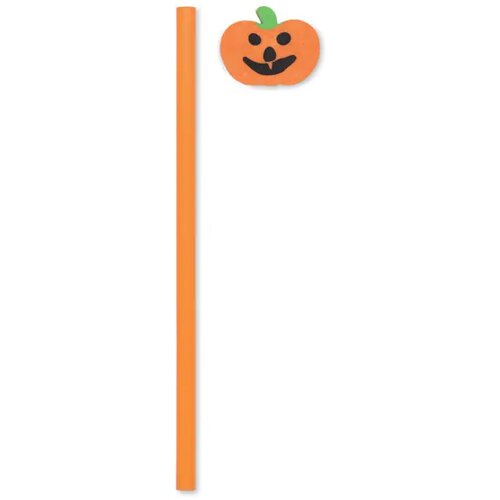 Halloween-potlood met gum Weenpen oranje