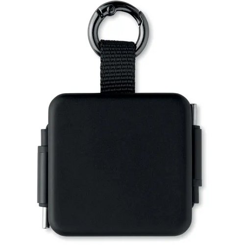 Intrekbare 100w usb-c-kabel Skilful zwart