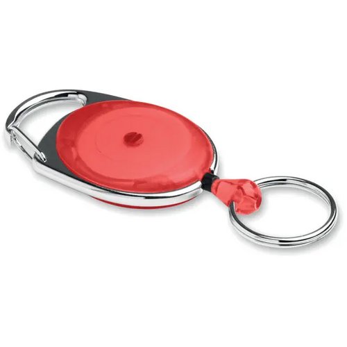 Intrekbare badgehouder Arronsa rood