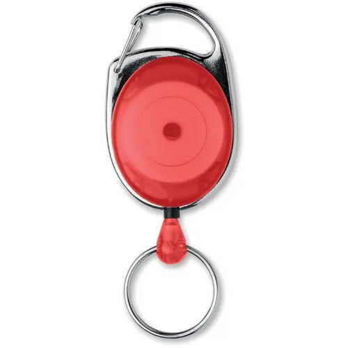 Intrekbare badgehouder Arronsa rood
