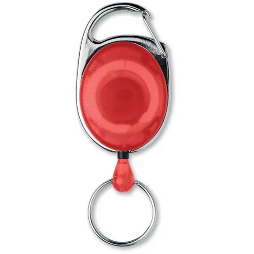 Intrekbare badgehouder Arronsa rood