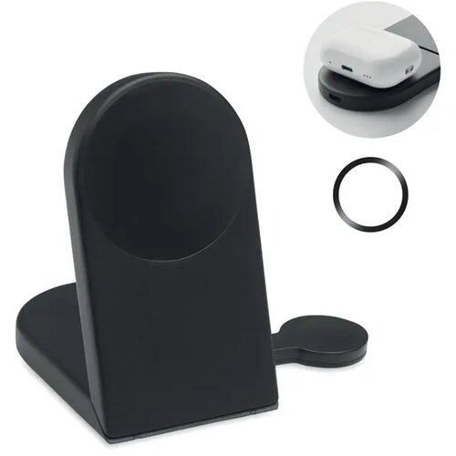 Opvouwbare 3-in-1 lader 15w Elasti zwart