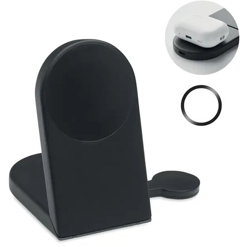 Opvouwbare 3-in-1 lader 15w Elasti zwart