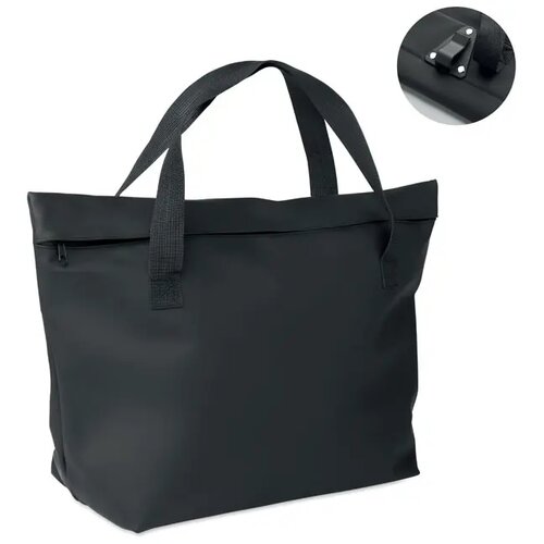 Pu fiets boodschappentas 10l Ride tote bag zwart