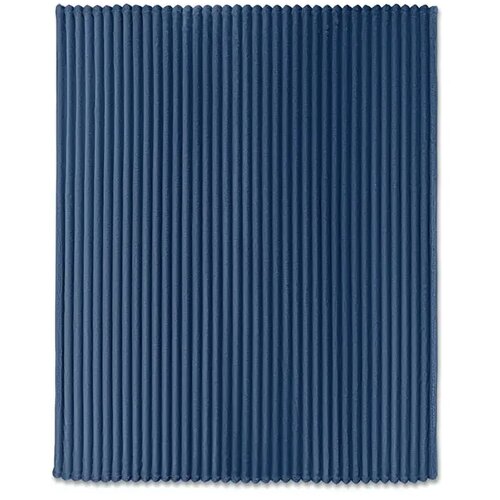 Rpet fleece deken met patroon Nieve blauw