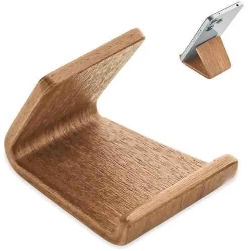 Telefoonstandaard notenhout Hold hout