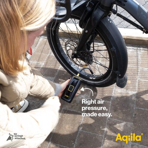 Aqiila Airbird C4 draagbare compressor zwart