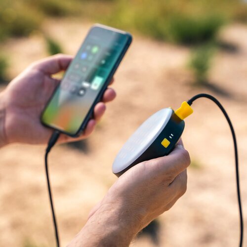 Aqiila Powerbird BL10 Lamp en Powerbank 10.000 mAh zwart