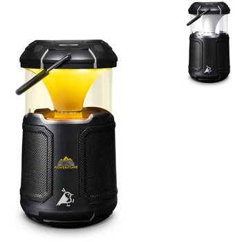Aqiila Soundbird B10 Bluetooth Speaker met Lamp en Powerbank zwart