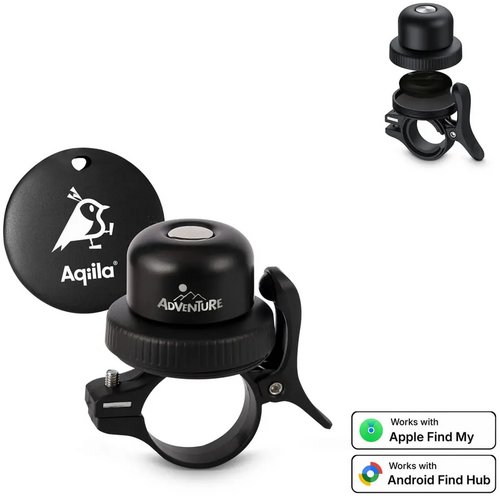 Aqiila Tagbird Waterdichte Tracker met Fietsbel