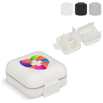 Compacte Pillendoos wit