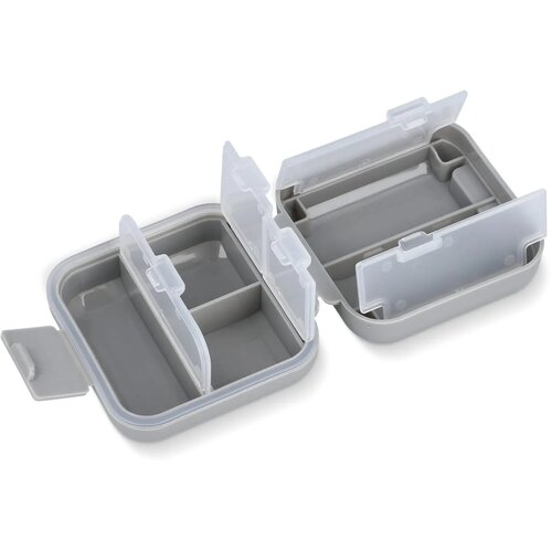 Compacte Pillendoos grijs
