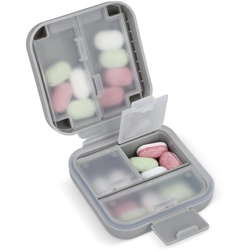 Compacte Pillendoos grijs