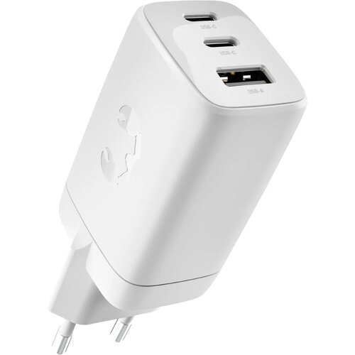 Fresh 'n Rebel 67W Laptop Snellader GaN USB-C &amp; USB-A licht grijs