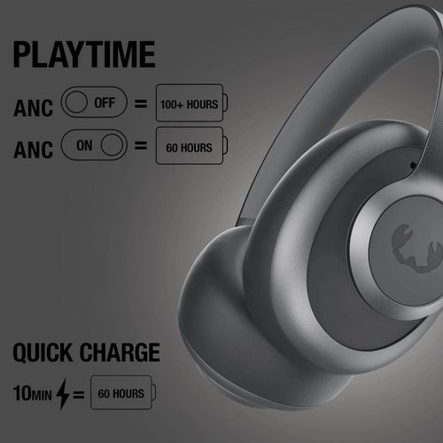 Fresh 'n Rebel Clam Ace 2 Over-Ear ANC Koptelefoon donker grijs