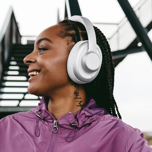 Fresh 'n Rebel Clam Ace 2 Over-Ear ANC Koptelefoon licht grijs
