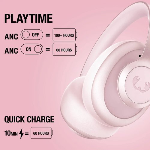 Fresh 'n Rebel Clam Ace 2 Over-Ear ANC Koptelefoon roze