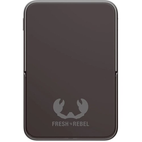 Fresh 'n Rebel Draadloze Powerbank 10000mAh Geschikt voor MagSafe donker grijs