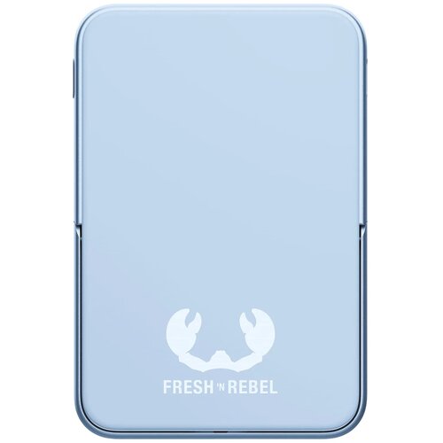 Fresh 'n Rebel Draadloze Powerbank 10000mAh Geschikt voor MagSafe lichtblauw
