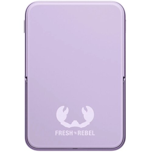 Fresh 'n Rebel Draadloze Powerbank 10000mAh Geschikt voor MagSafe lila