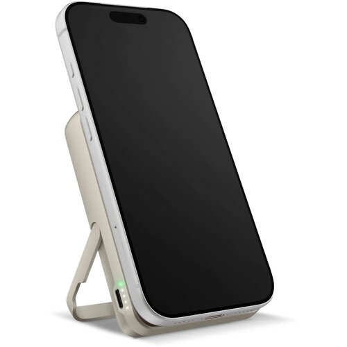 Fresh 'n Rebel Draadloze Powerbank 10000mAh Geschikt voor MagSafe beige
