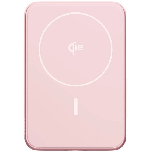 Fresh 'n Rebel Draadloze Powerbank 10000mAh Geschikt voor MagSafe roze