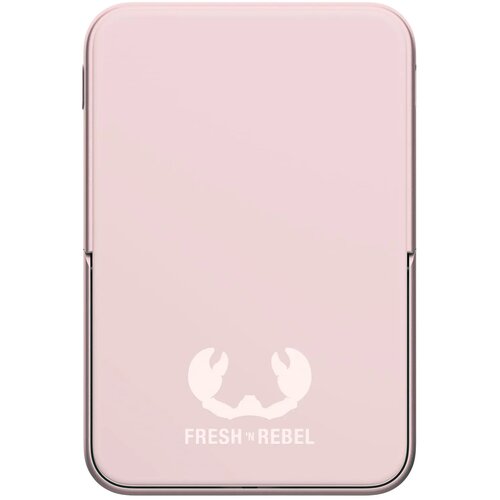 Fresh 'n Rebel Draadloze Powerbank 10000mAh Geschikt voor MagSafe roze