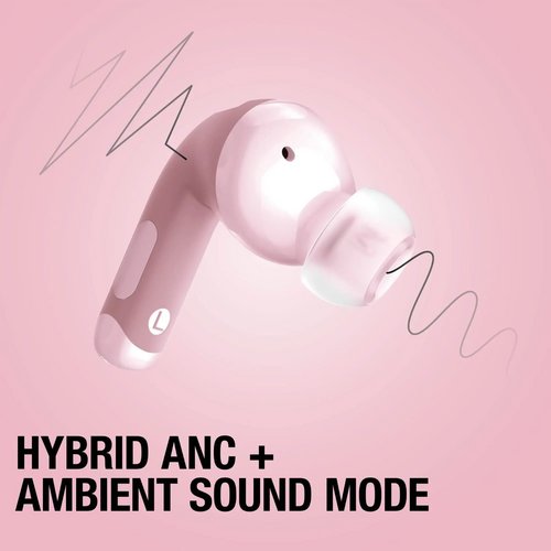 Fresh 'n Rebel Twins Fuse 2 ANC In-ear Oordopjes roze