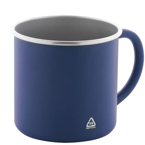 Hossa Gerecyclede Roestvrijstalen Mok Blauw 300 ml 300 ml
