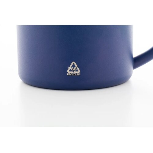 Hossa Gerecyclede Roestvrijstalen Mok Blauw 300 ml 300 ml