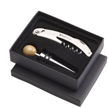 Vindeux Wijngeschenkset Zilver Vindeux Wijngeschenkset Zilver