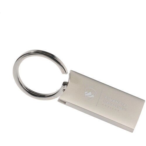 Straightkey Metalen Sleutelhanger – Strak en Stijlvol