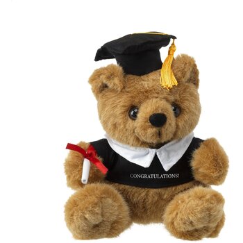 Geslaagd knuffel Bruin