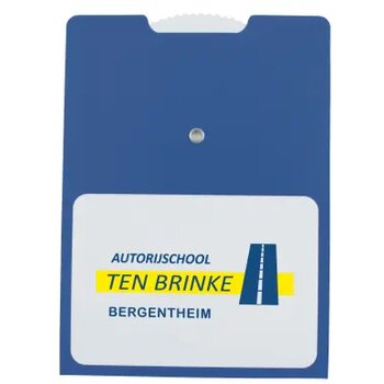 Kartonnen parkeerschijf Blauw