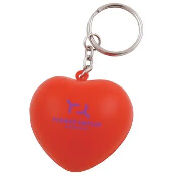 Anti-stress met sleutelhanger hart Anti-stress met sleutelhanger hart