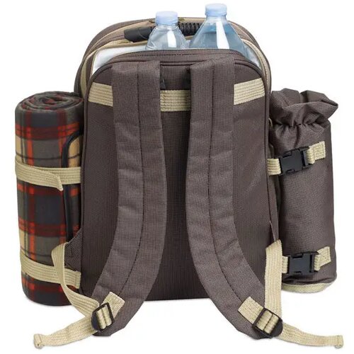 Luxe picknickrugzak High park bruin