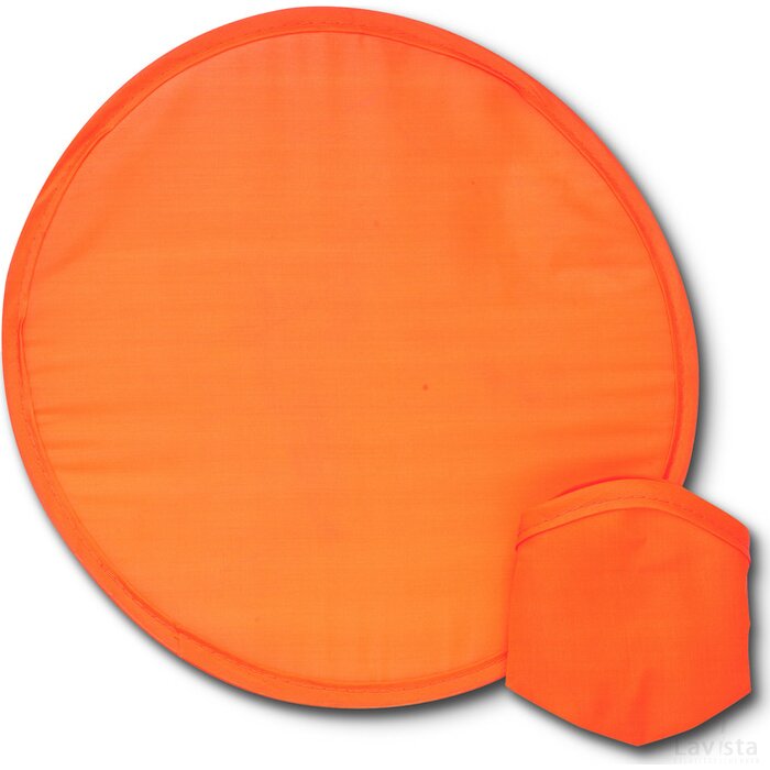 Opvouwbare nylon frisbee Atrapa oranje
