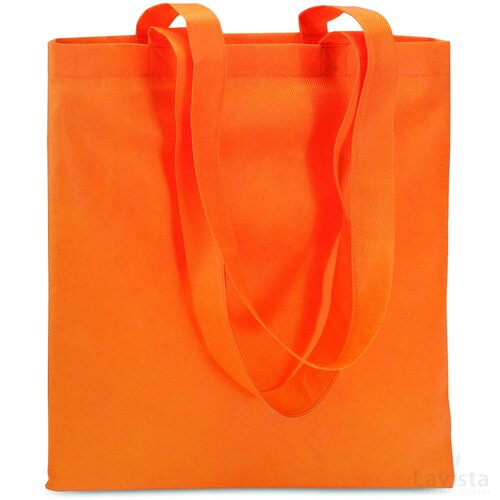 Non-woven boodschappentas Totecolor oranje